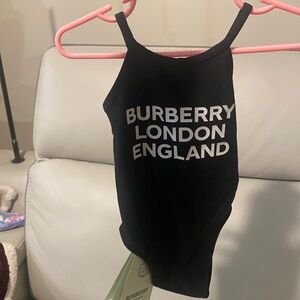 Brand new Toddler Burberry Swimming suit (Black) Size 2